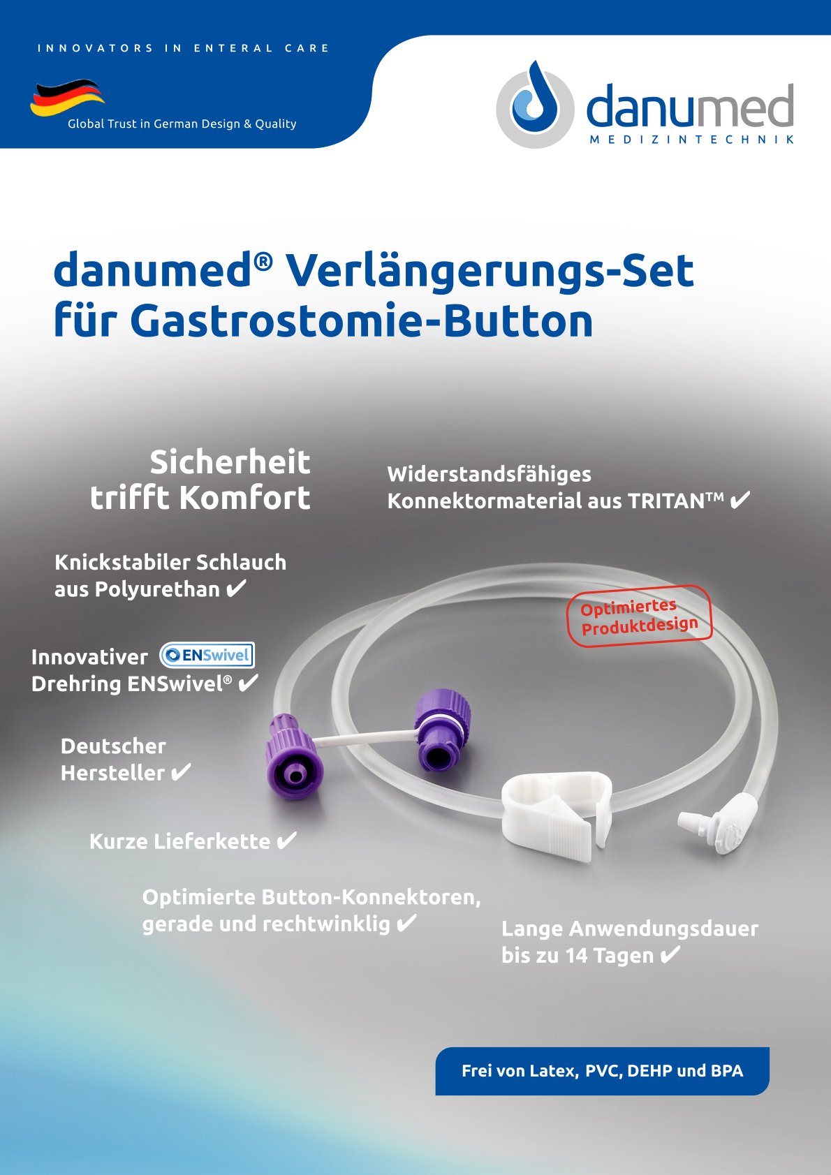 danumed® Erweiterungsset für Gastrostomieknopf